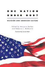 One Nation Under God?: Religion and American Culture