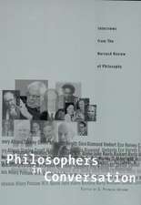 Philosophers in Conversation: Interviews from the Harvard Review of Philosophy