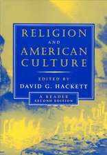 Religion and American Culture