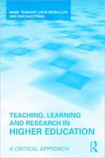 Teaching, Learning and Research in Higher Education: A Critical Approach