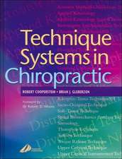 Technique Systems in Chiropractic