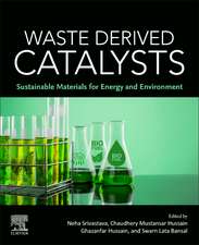 Waste Derived Catalysts: Sustainable Materials for Energy and Environment