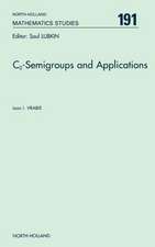 C<INF>o</INF>-Semigroups and Applications