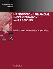 Handbook of Financial Intermediation and Banking