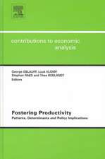 Fostering Productivity – Patterns, Determinants and Policy Implications