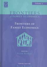 Frontiers of Family Economics