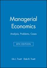 Managerial Economics – Analysis, Problems, Cases 8e