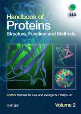 The Handbook of Proteins – Structure, Function and Methods 2V Set