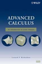 Advanced Calculus – An Introduction to Linear Analysis