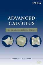 Advanced Calculus