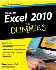 Excel 2010 For Dummies