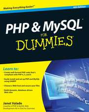 PHP and MySQL For Dummies 4e +Website