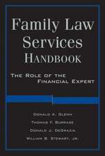 Family Law Services Handbook – The Role of the Financial Expert