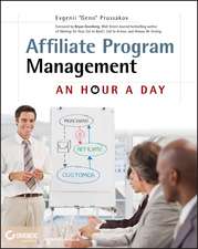 Prussakov, E: Affiliate Program Management