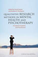 Qualitative Research Methods in Mental