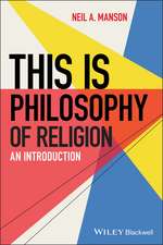 This Is Philosophy of Religion – An Introduction