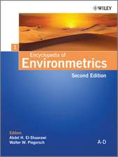 Encyclopedia of Environmetrics, 2e – 6 Volume Set