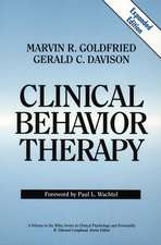 Clinical Behavior Therapy