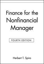 Finance for the Non–Financial Manager 4e