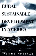 Rural Sustainable Development in America