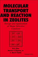 Molecular Transport Reactn in Zeolites