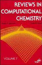 Reviews in Computational Chemistry V 7