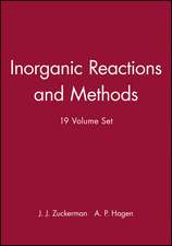 Inorganic Reactions & Methods 19VST