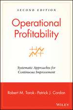 Operational Profitability – Systematic Approaches for Continuous Improvement 2e