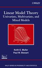 Linear Model Theory – Univariate, Multivariate and Mixed Models