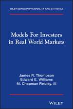 Models for Investors in Real World Markets