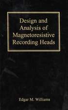 Design and Analysis of Magnetorsistive Recording Heads