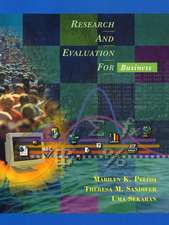 Research and Evaluation for Business