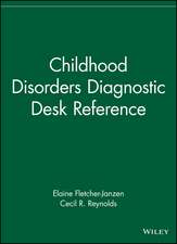 Childhood Disorders Diagnostic Desk Reference