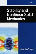 Stability & Nonlinear Solid Mechanics