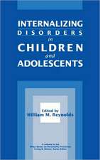 Internalizing Disorders in Children and Adolescents