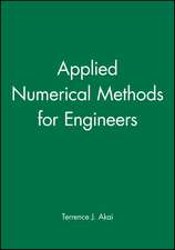 Applied Numerical Methods for Engineers (WSE)