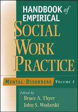 Handbook of Empirical Social Work Practice – Mental Disorders V 1