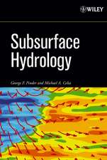 Subsurface Hydrology