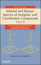 Infrared and Raman Spectra of Inorganic and Coordnation Compounds,6e Part B – Applications in Coordination, Organometallic