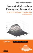 Numerical Methods in Finance 2