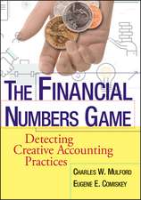 The Financial Numbers Game – Detecting Creative Accounting Practices