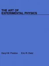 The Art of Experimental Physics