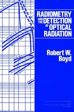 Radiometry and the Detection of Optical Radiation