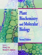 Plant Biochemistry & Molecular Biology 2e