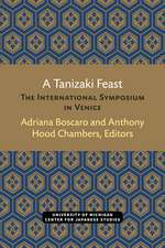 A Tanizaki Feast: The International Symposium in Venice