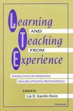 Learning and Teaching from Experience: Perspectives on Nonnative English-Speaking Professionals