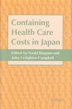 Containing Health Care Costs in Japan