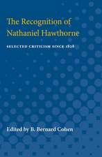 The Recognition of Nathaniel Hawthorne