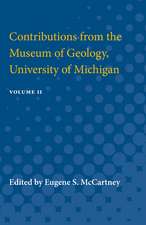 Contributions from the Museum of Geology, University of Michigan