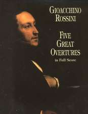 Five Great Overtures in Full Score